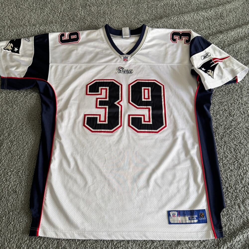 Vintage 100% Authentic Reebok Laurence Maroney NFL New England Patriot Jersey 54